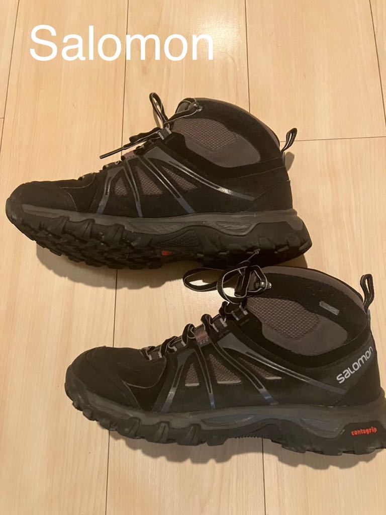 ビッグ割引 トレッキングシューズ Salomon サロモン GORE-TEX トレラン