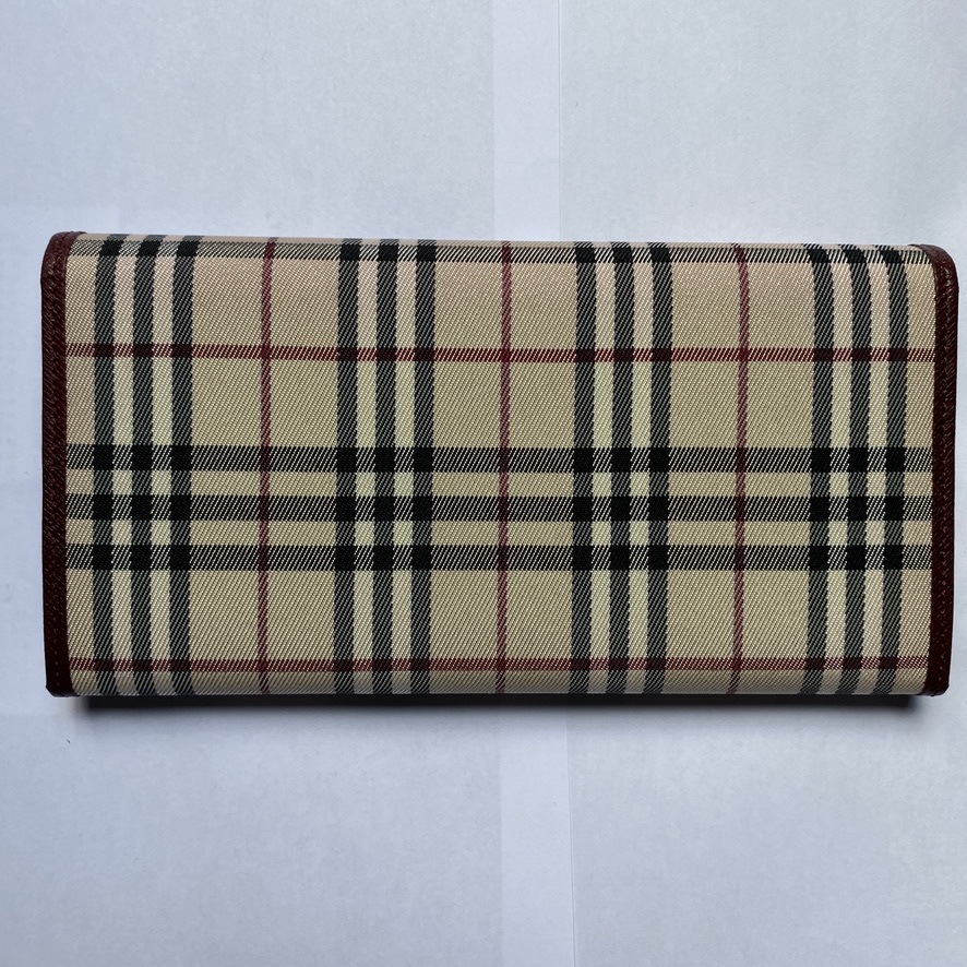 BURBERRY　バーバリー　長財布　ノバチェック