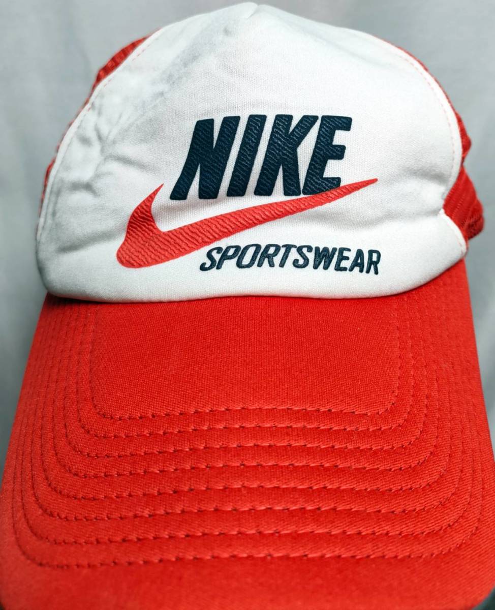 ビンテージ 90年~00年代 NIKE OLDロゴ メッシュキャップ