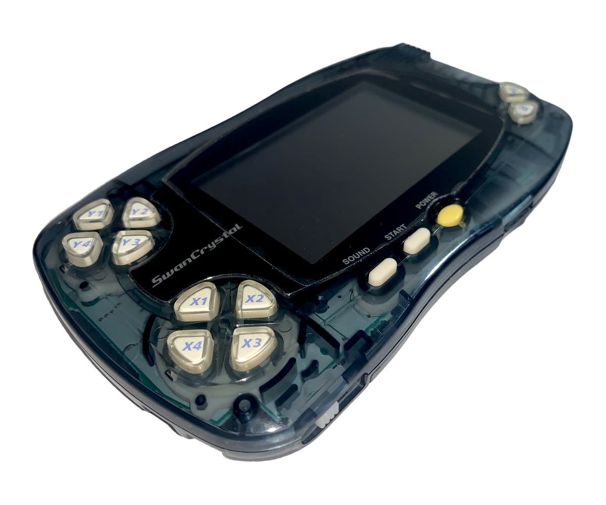  dead stock ultimate beautiful goods WonderSwan body s one crystal clear black 