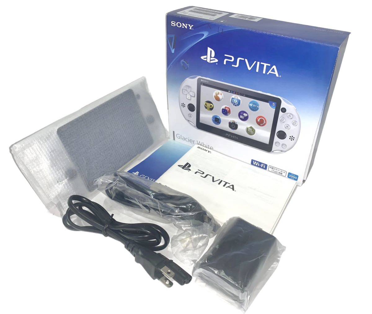 今季ブランド 本体 PlayStation Vita PS Vita ホワイト グレイシャー