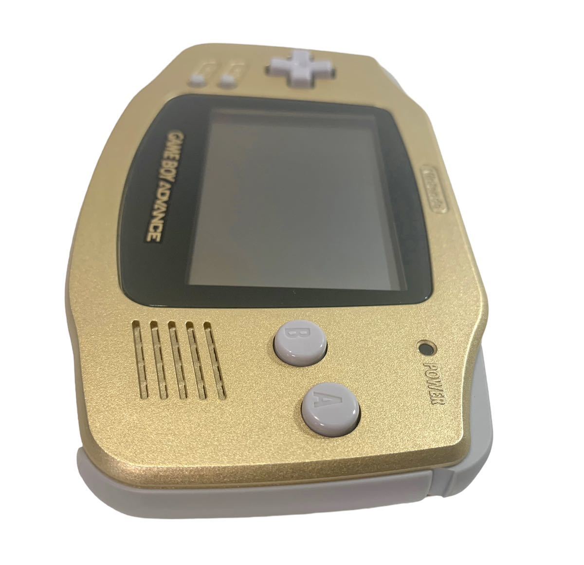 デッドストック　ほぼ未使用　極美品　ゲームボーイアドバンス 本体　ゴールド　GAME BOY ADVANCE_画像7