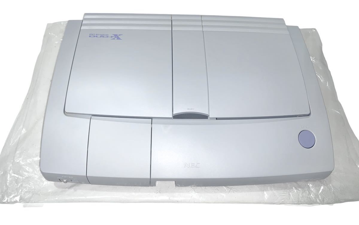  rare dead stock almost unused goods pc engine duo-rx