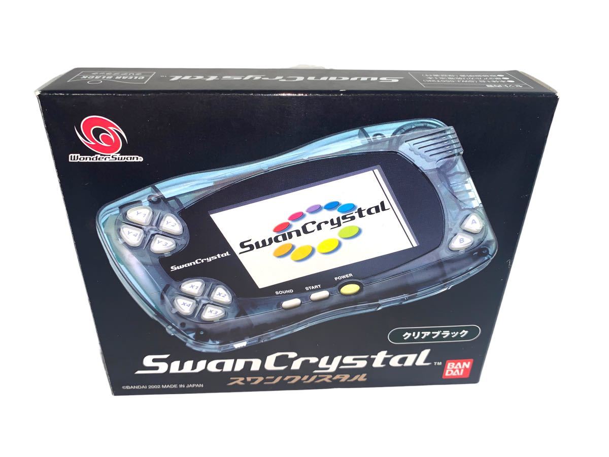  dead stock ultimate beautiful goods WonderSwan body s one crystal clear black 