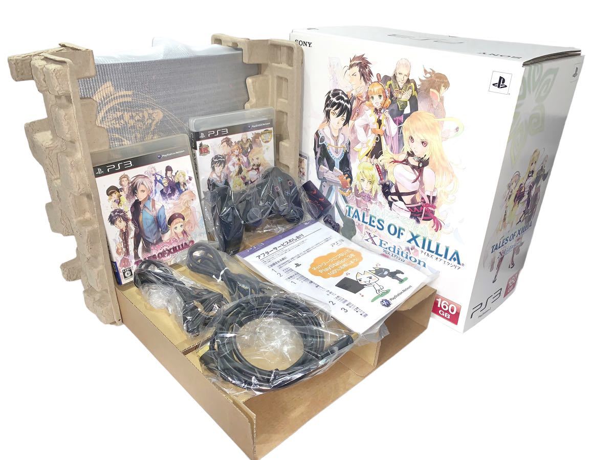 美品 ps3 本体 テイルズ オブ エクシリア PlayStation 3 160GB TALES OF XILLIA X Editionの画像1