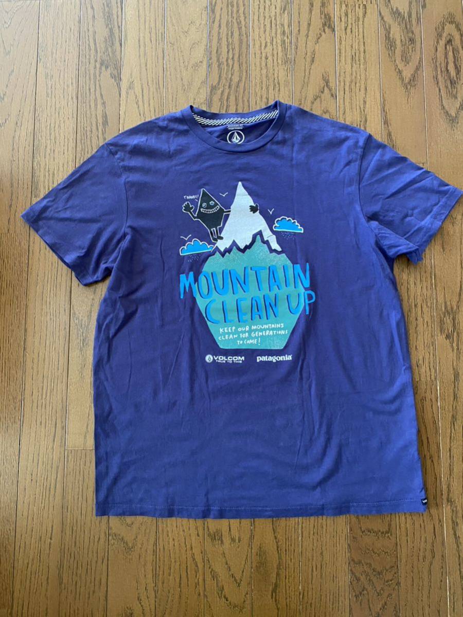 VOLCOM Patagonia Volcom × Patagonia not for sale T-shirt M blue 