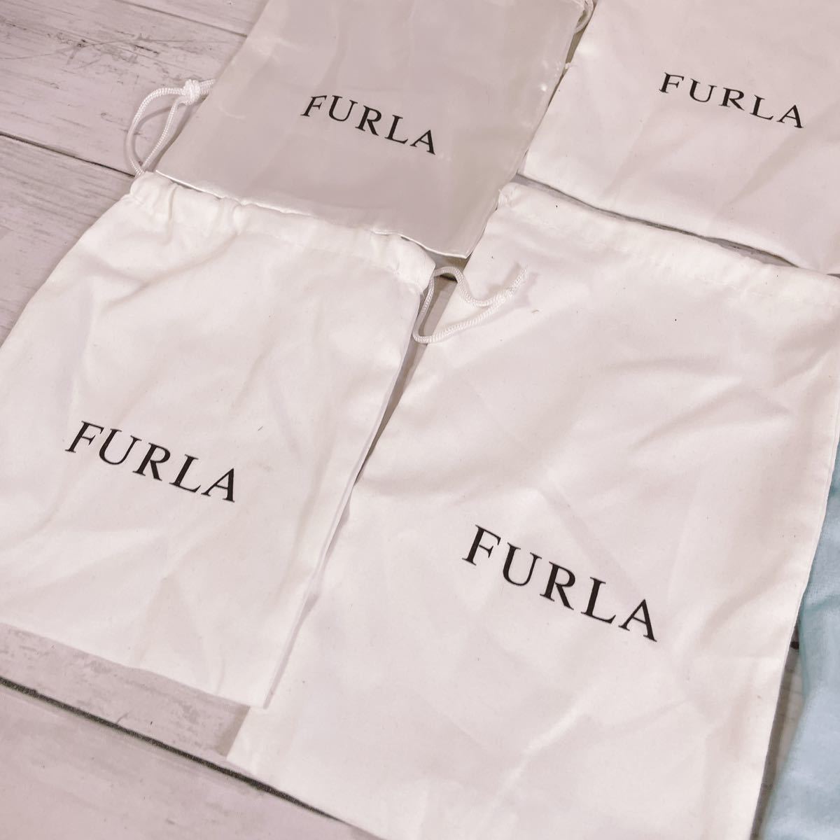 H1645 FURLA フルラ　保存袋　11枚　収納　小物　財布　まとめ　大量