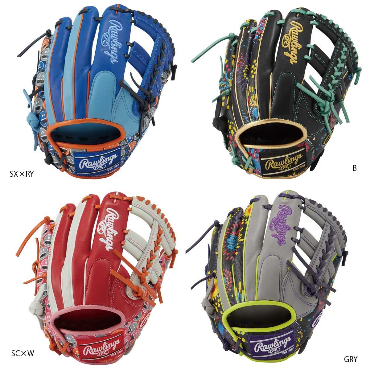 独特な 【送料無料】 1379947-Rawlings/一般軟式グラブ HOH GRAPHIC