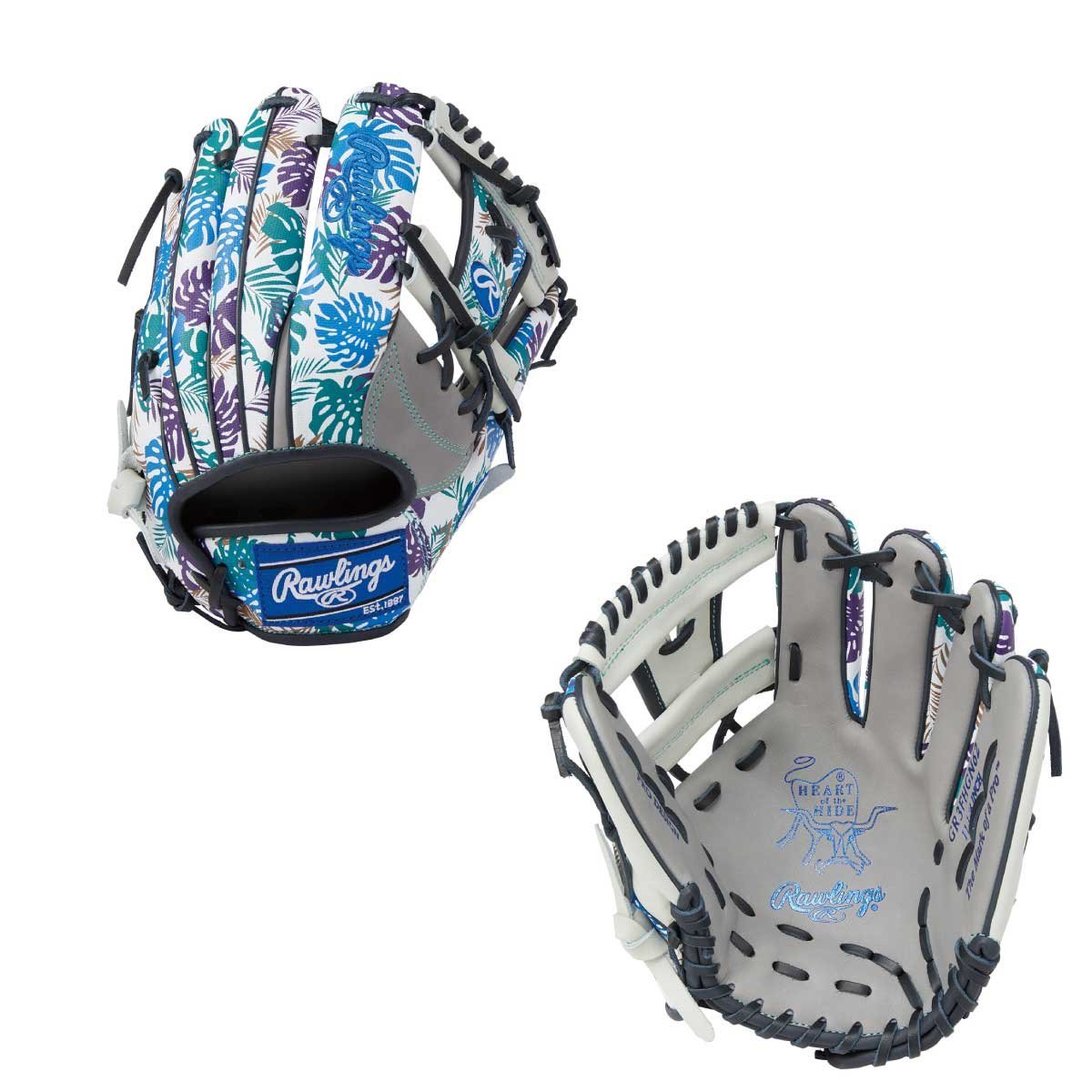 新しく着き 1516239-Rawlings/軟式グラブ HOHグラフィック2023 N62/LH