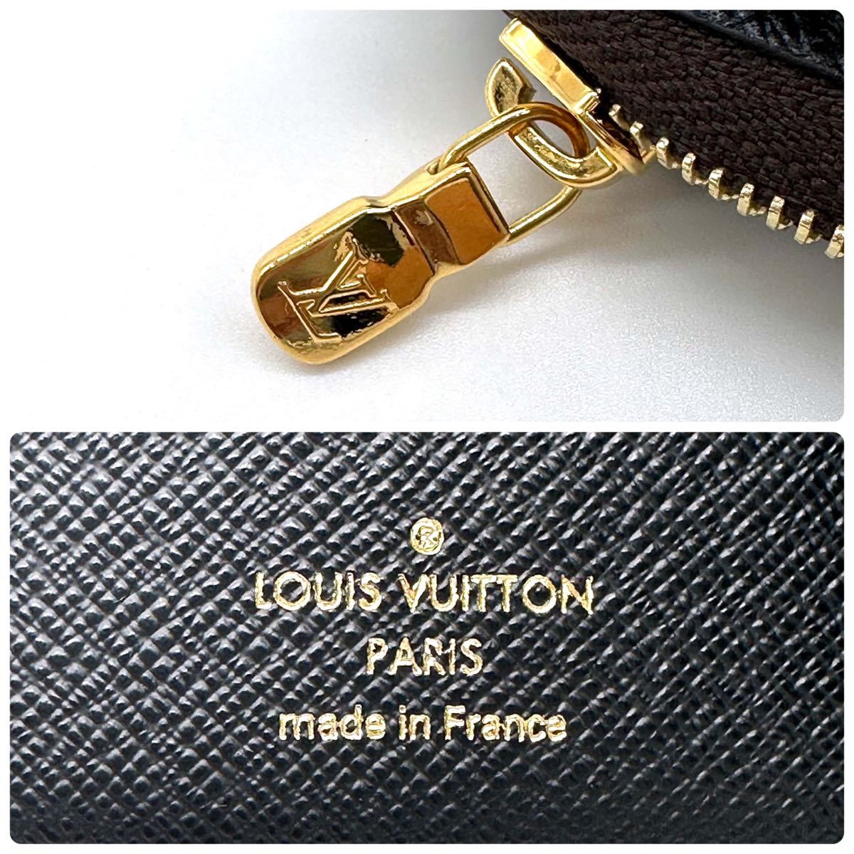 【美品】LOUIS VUITTON ルイヴィトン モノグラム ジャイアント ポルトフォイユ ルー コンパクトウォレット 二つ折り財布