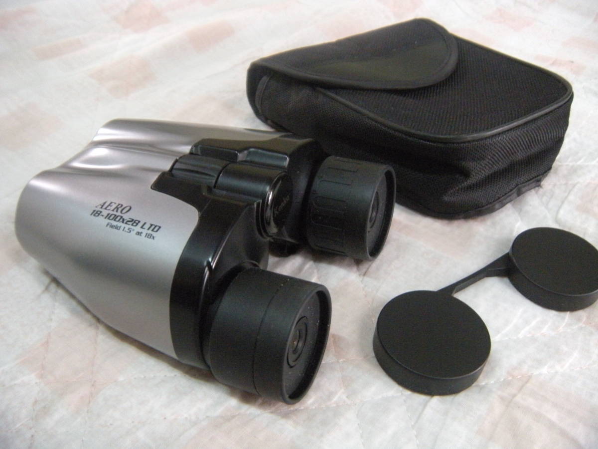 ** used! binoculars Kenko Kenko AERO 18~100×28LTD 100 times zoom **