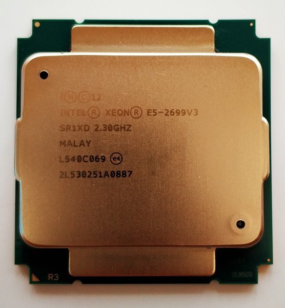 Intel xeon E5-2699v3　■ 正規完動品 ■＠送料無料