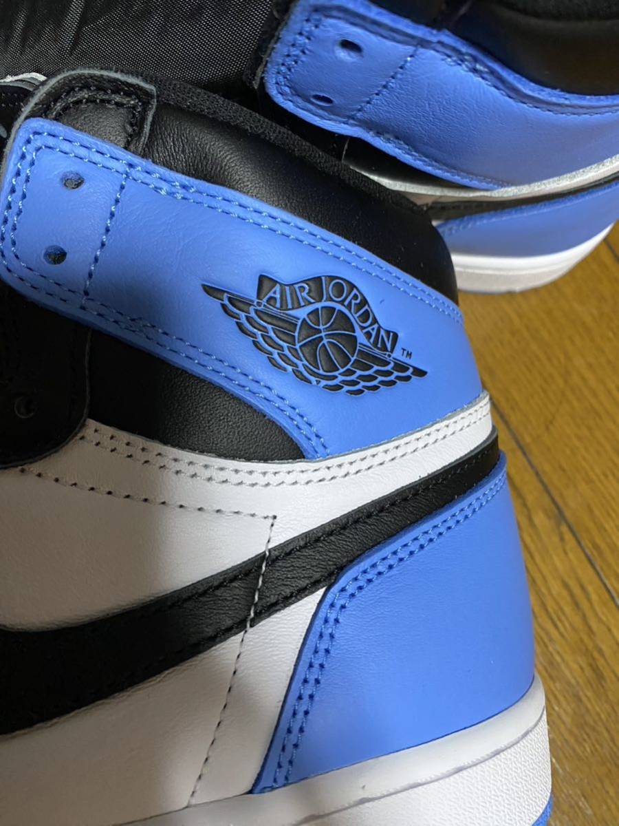 Nike Air Jordan 1 Retro High OG University Blue/UNC Toe 28.5cm ナイキエアジョーダン1 DZ5485-400_画像2