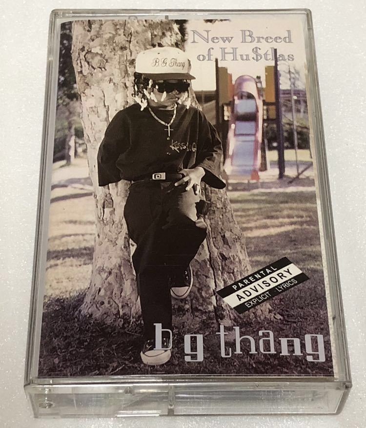NEW BREED OF HUSTLAS B.G THANG cassette tape g-rap g-luv
