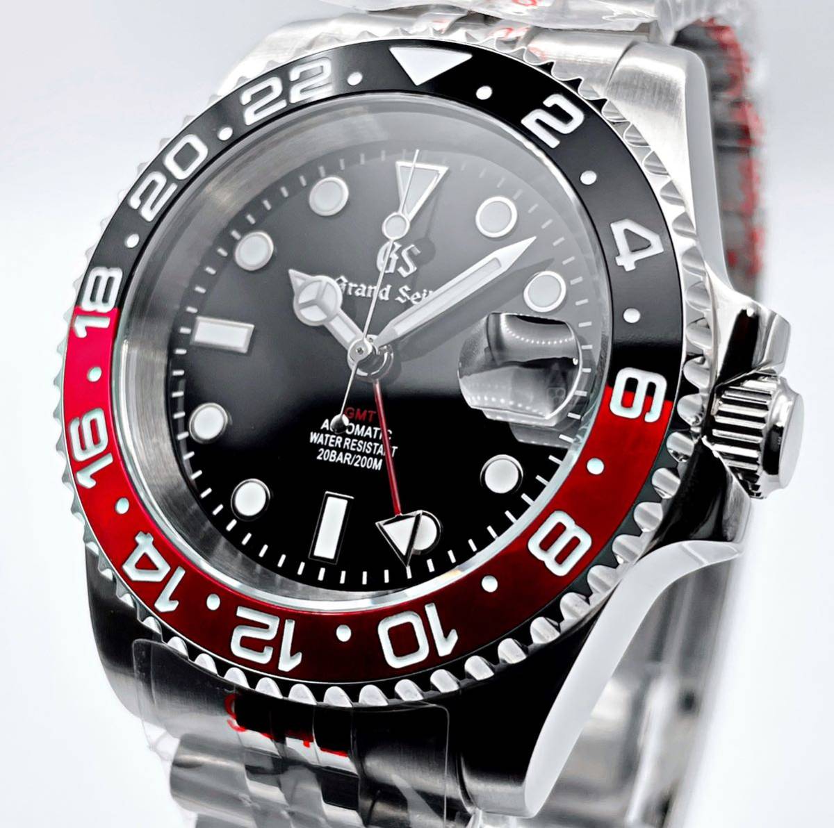 Yahoo!オークション - SEIKO MOD GMTマスター オマージュ GS Yahoo!オークション - SEIKO MOD GMTマスター オマージュ GS