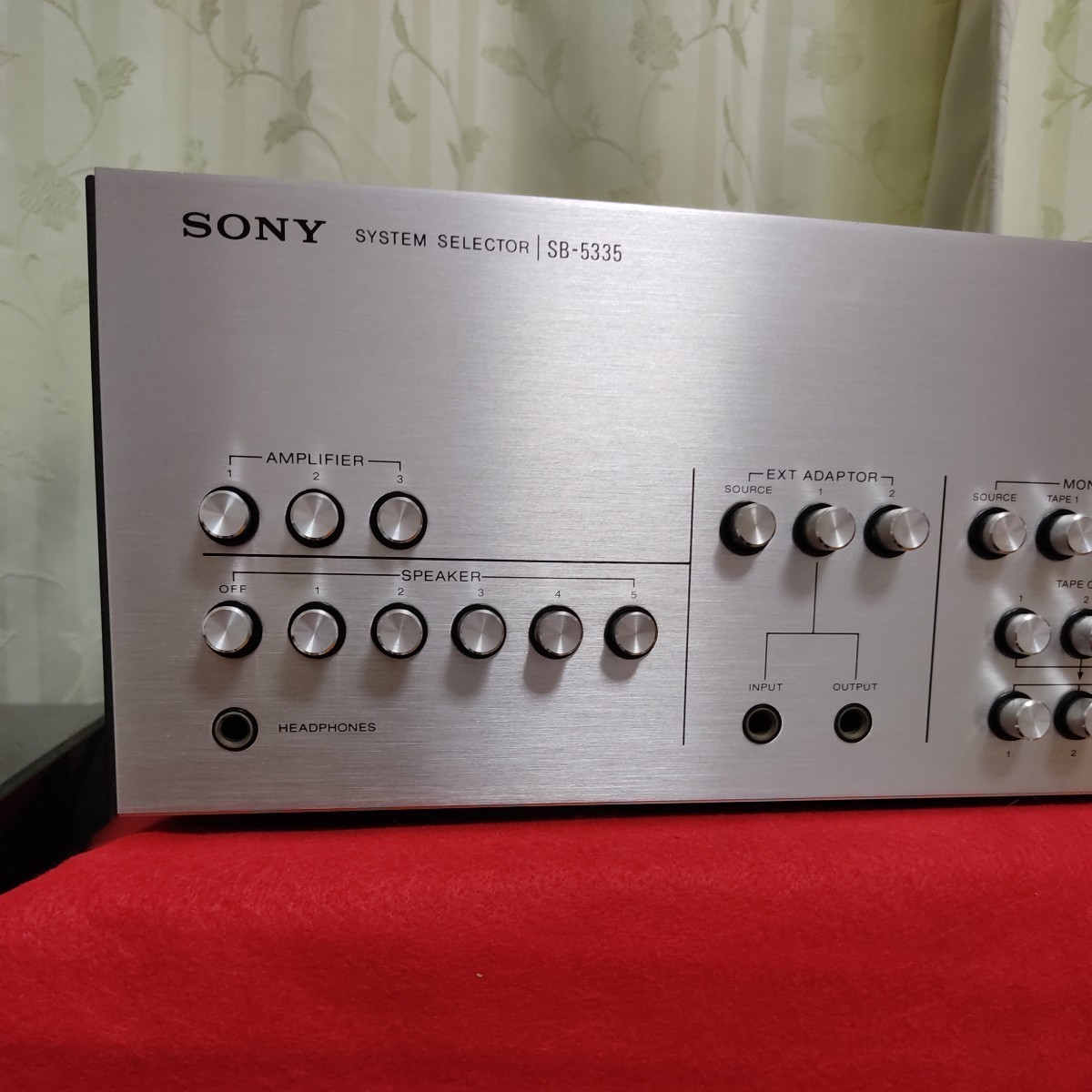 音出し動作品【SONY SB-5335システムセレクター】メンテ品 音出し動作品【SONY SB-5335システムセレクター】メンテ品
