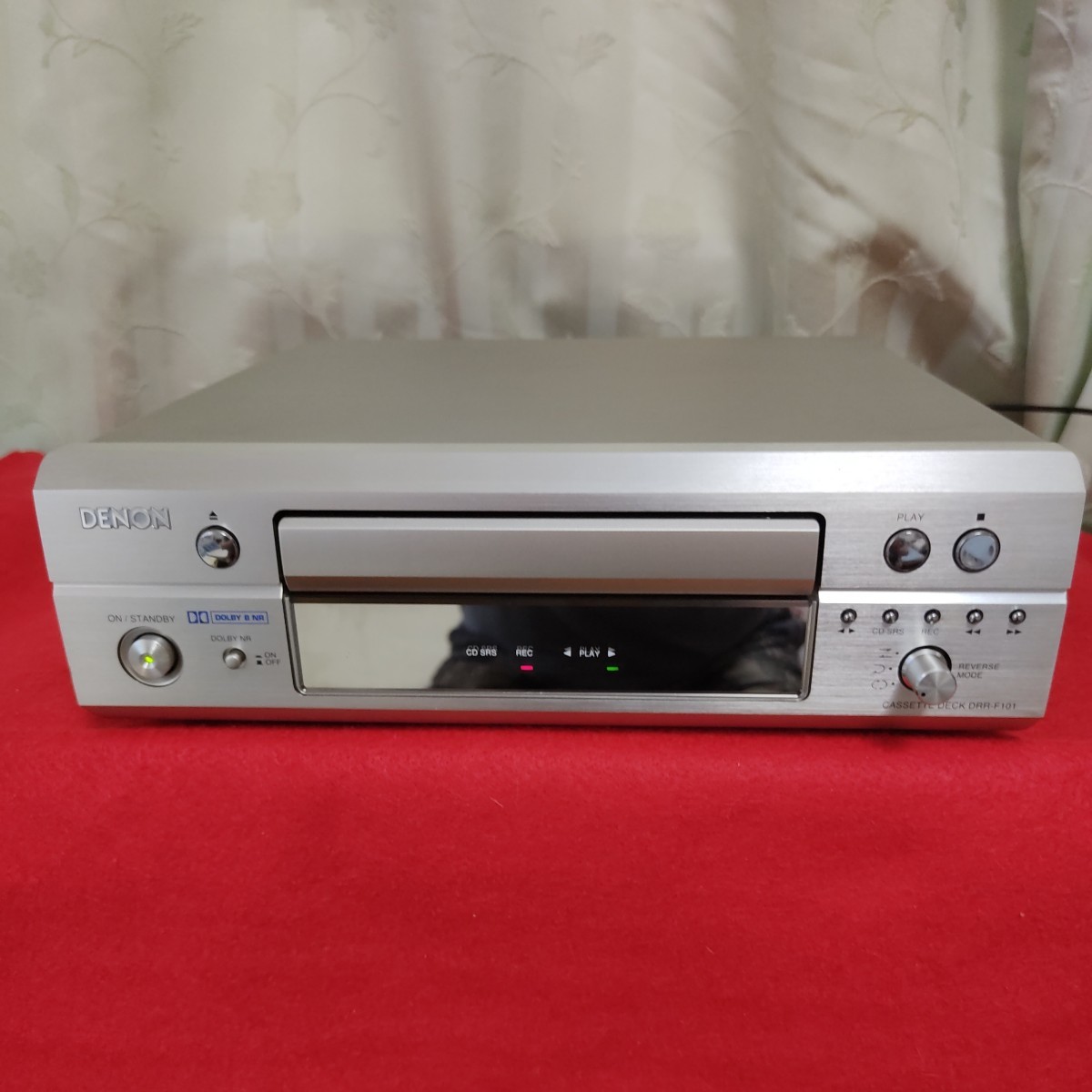 売れ筋アイテムラン 音出し動作品【DENONカセットデッキDRR-F101