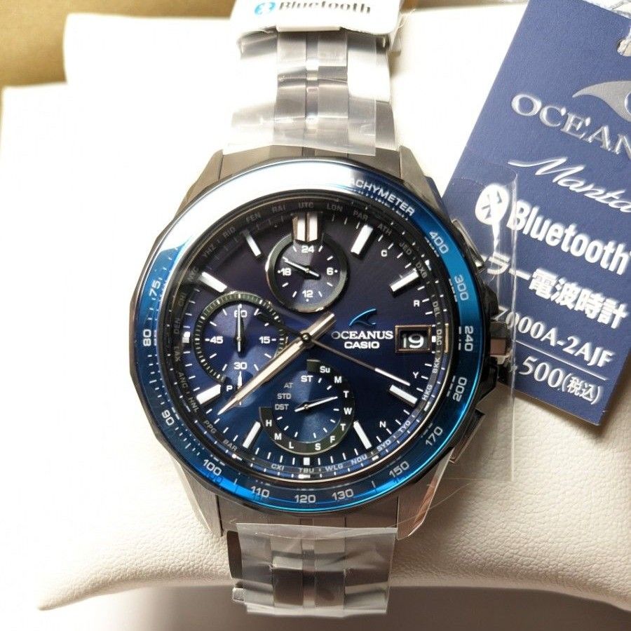 新品 カシオ オシアナス マンタ ソーラー電波時計 OCW-S7000A 新品 カシオ オシアナス マンタ ソーラー電波時計 OCW-S7000A