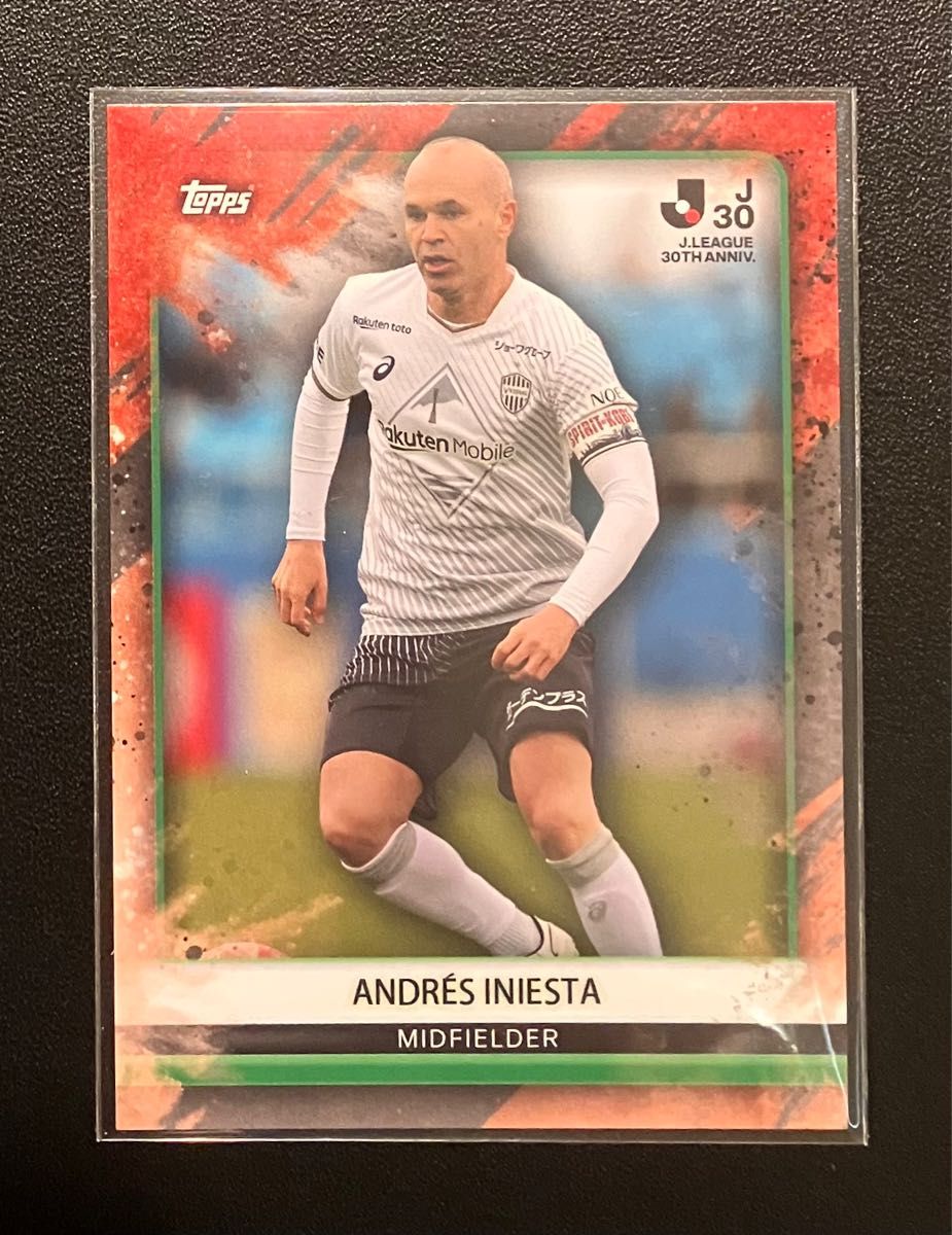 ☆topps Jリーグ J30 30th ヴィッセル神戸 アンドレス イニエスタ☆