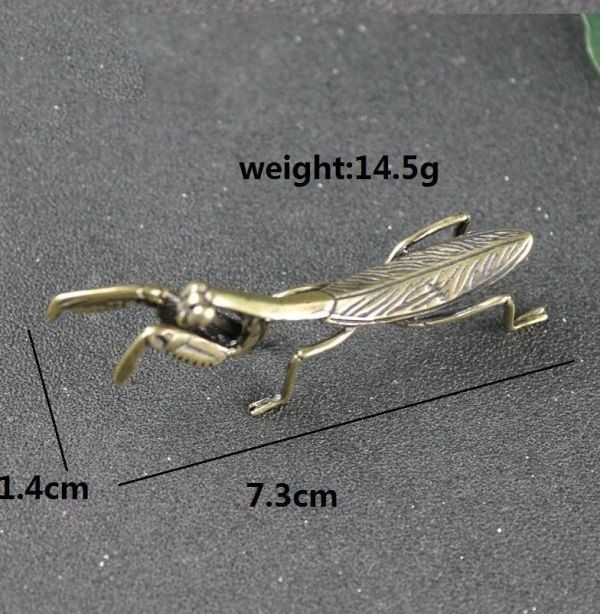 14 5g かまきり カマキリ 蟷螂 昆虫 虫 茶道具 小物 置物 和 蓋 14 5g かまきり カマキリ 蟷螂 昆虫 虫 茶道具 小物 置物 和 蓋
