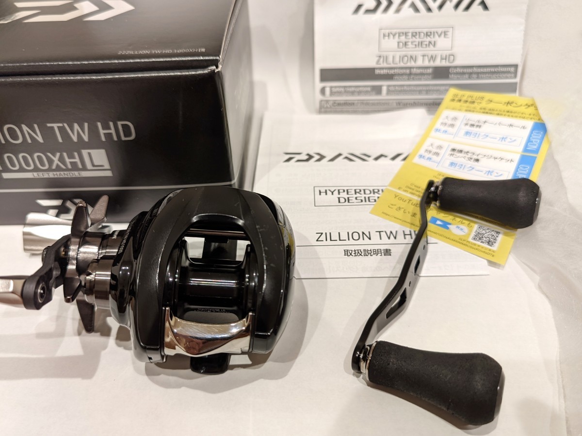 贈り物 22 ◇中古美品◇DAIWA ジリオン 左ハンドル◇ゴメクサス社外