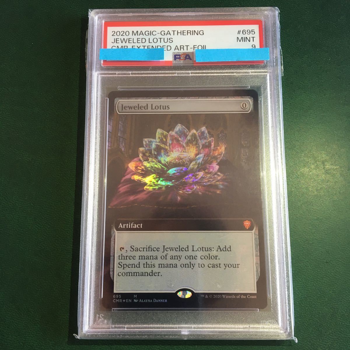 専門ショップ MTG 宝石の睡蓮 PSA9 拡張Foil英語版 Lotus Jeweled