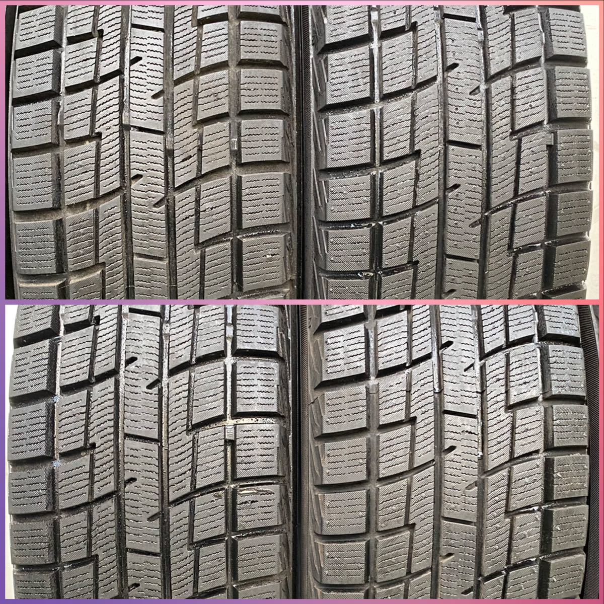 プラクティ バ アイス BP02．195/65R15．22年製．4本セット．_画像2