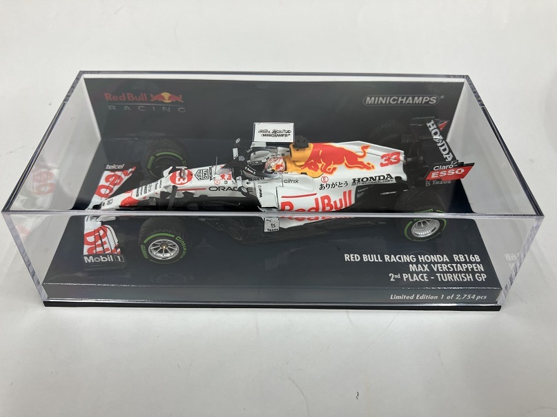 1/43 レッドブル ホンダ RB16b トルコGP2021 フェルスタッペン (Minichamps)　 新品