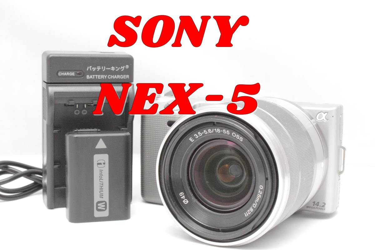 SONY NEX-5T 標準レンズ付 ミラーレス一眼-