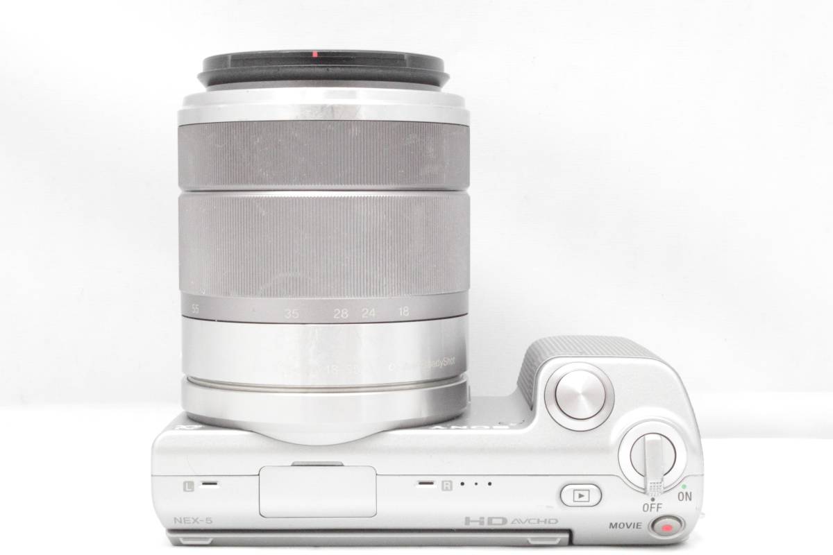 大人気ミラーレスカメラ　SONY NEX-5　標準ズーム　レンズキット　シルバー　イベント　旅行　運動会　ソニー　ネックス_画像5