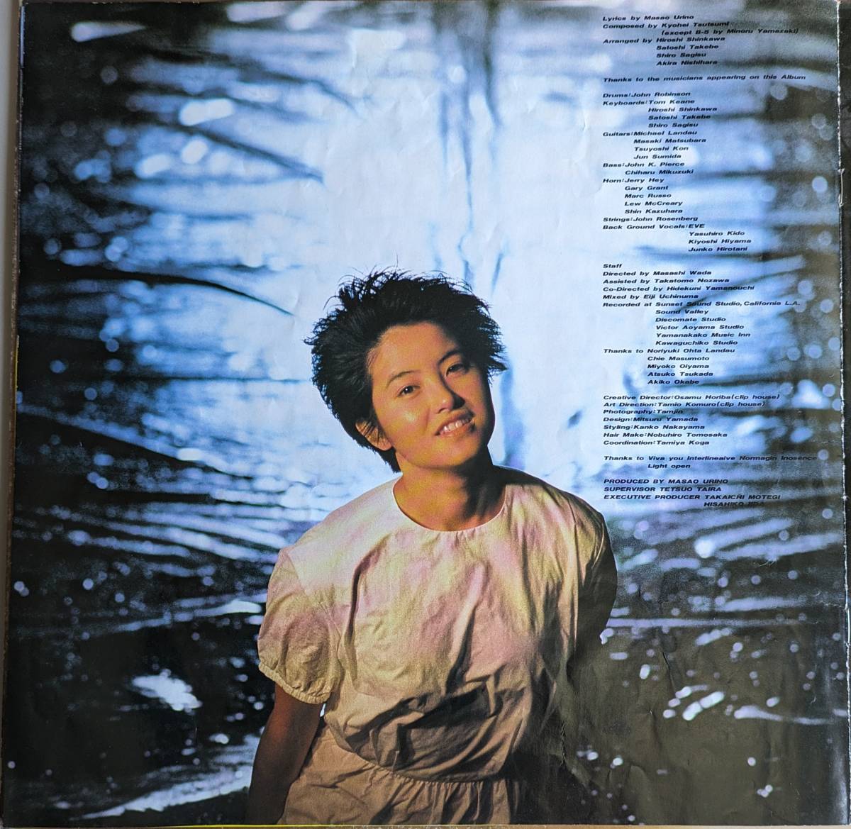 美盤　荻野目洋子　LPレコード「ROUTE 246 CONNEXION YOKO OGINOME」_画像5