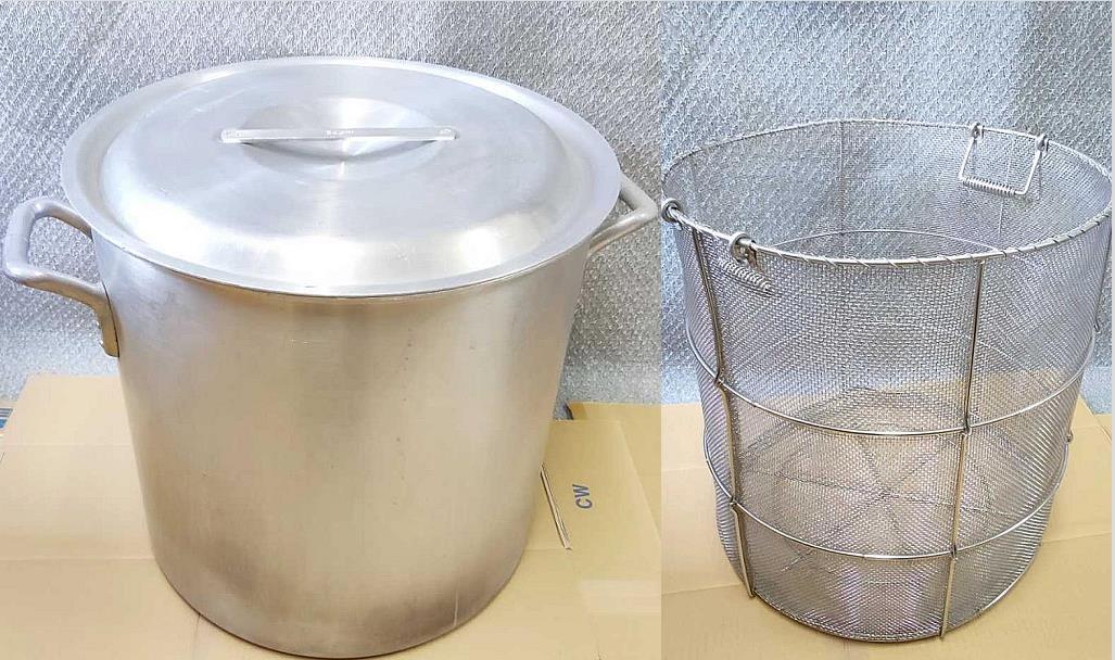 Yahoo!オークション - 岐阜 即日発 業務用 アルミ 寸胴鍋 54cm Yahoo!オークション - 岐阜 即日発 業務用 アルミ 寸胴鍋 54cm