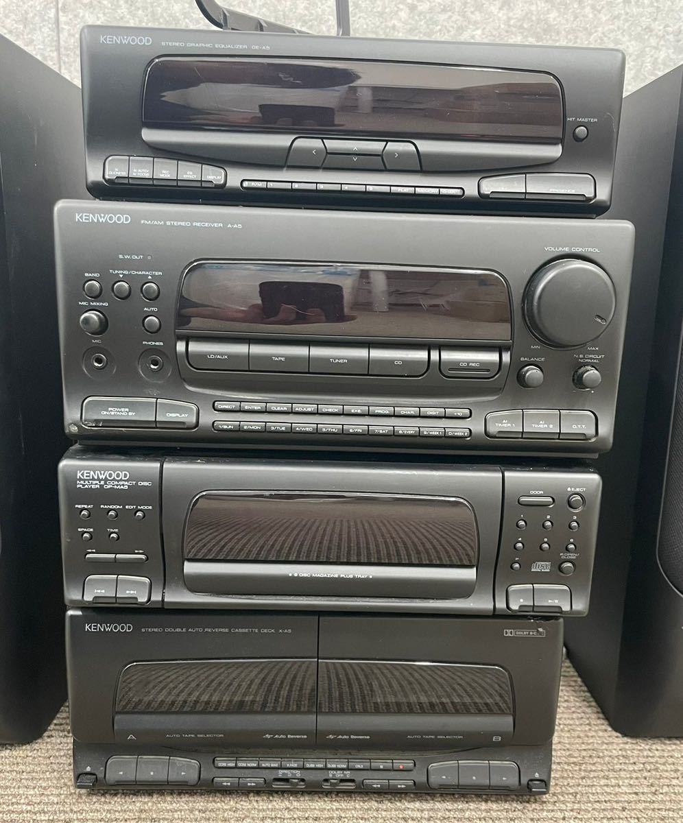003 8 KENWOOD ケンウッド ステレオコンポ CDチェンジャー GE-A5 003 8 KENWOOD ケンウッド ステレオコンポ CDチェンジャー GE-A5