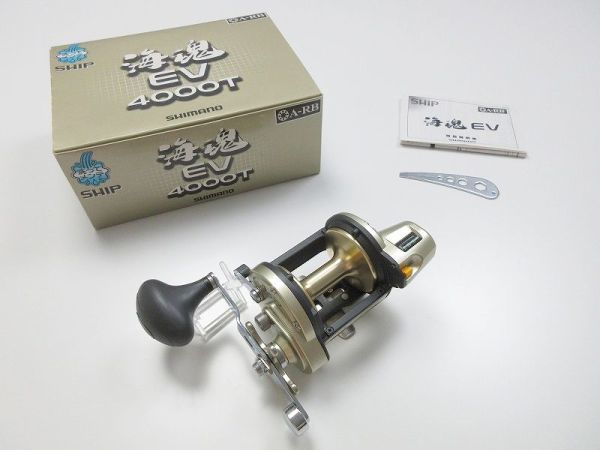 憧れの シマノ 海魂 未使用 /管理AS3861/02 4000T EV シマノ