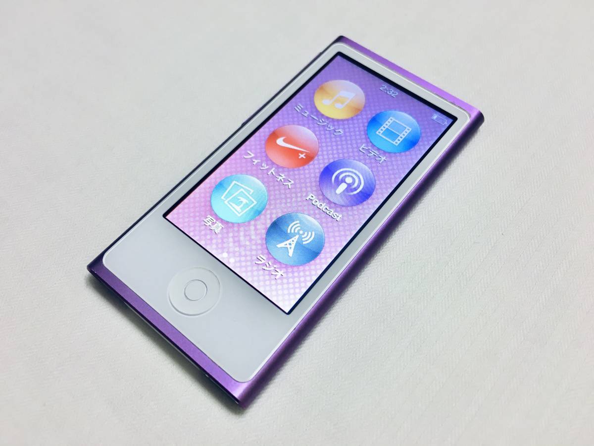 とっておきし福袋 綺麗Apple iPod Nano 第7世代 MD479J A1446 16GB