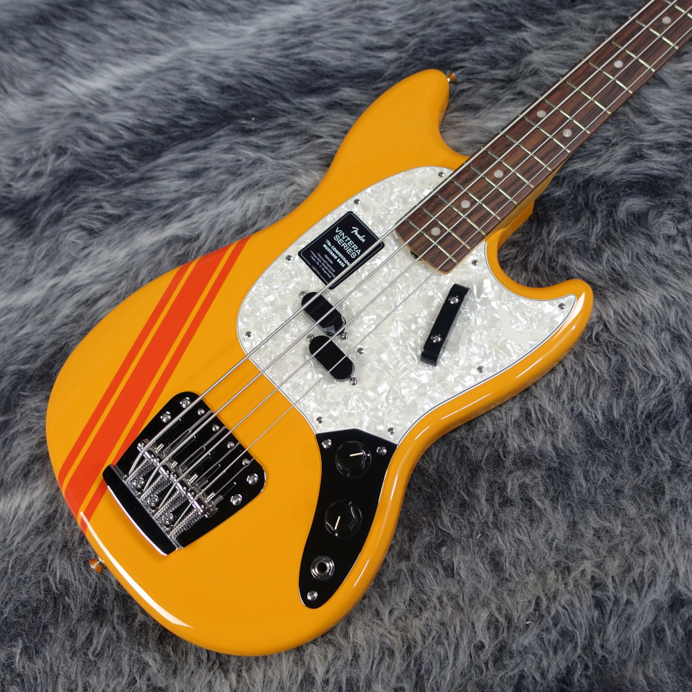 Fender Vintera II 70s Competition Mustang Bass Competition Orange