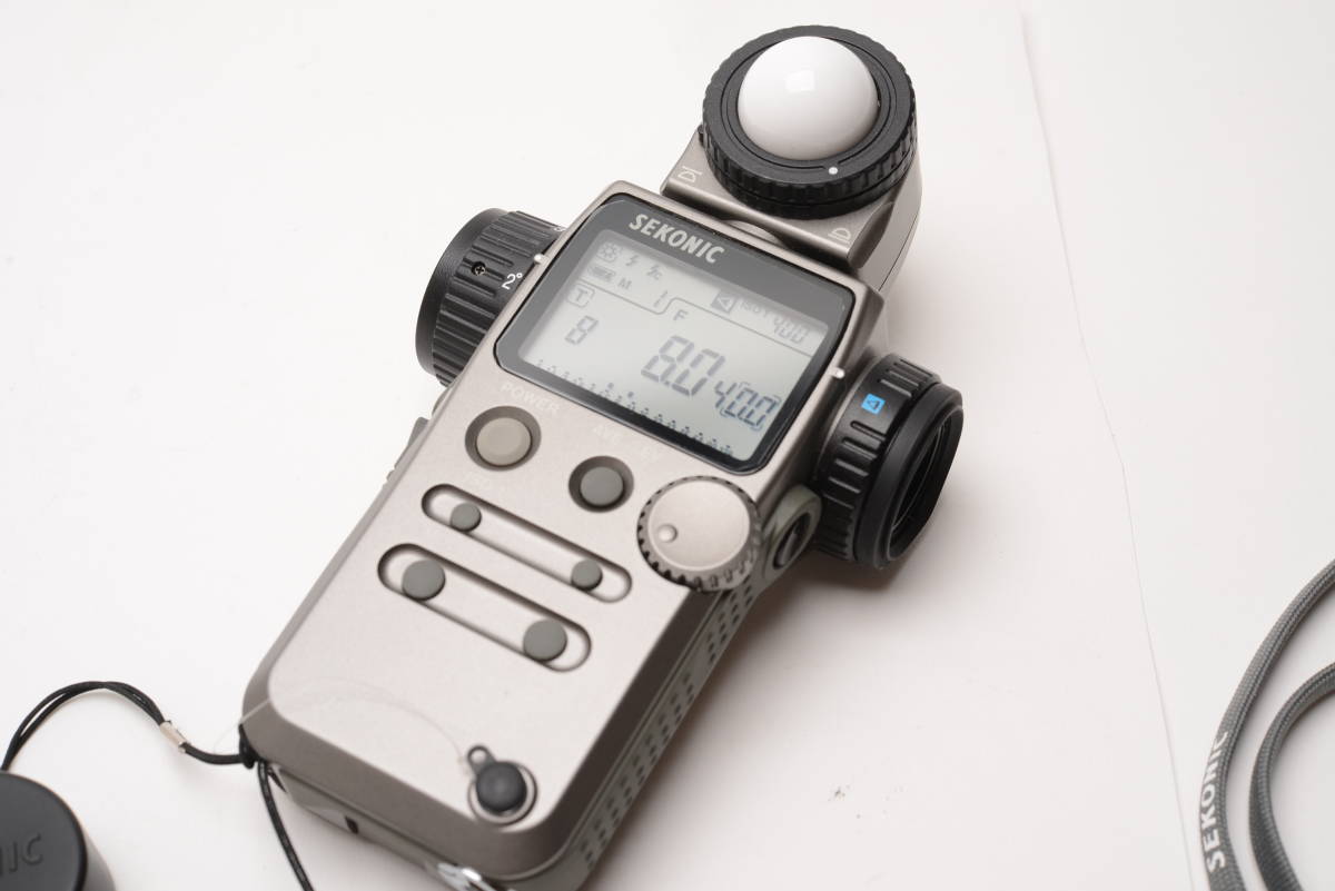 柔らかな質感の セコニック L-608 露出計 SEKONIC 露出計