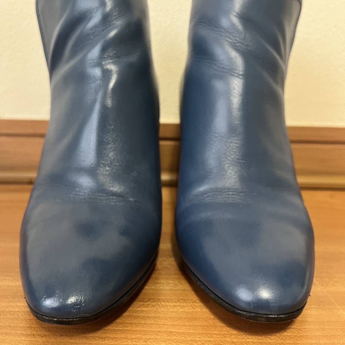 【美品】36.5(23 1/2,23.5-24cm)ショートブーツ*ジミーチュウ*JIMMY CHOO*ブーティ