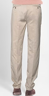 BROOKS BROTHERS light weight chino cotton chino pants beige 40 -inch big size slim Fit 