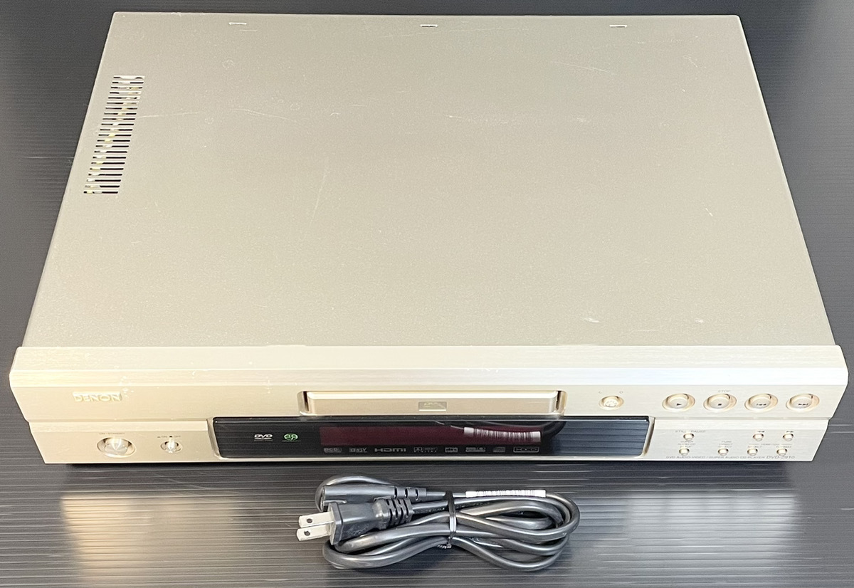 【極上美品★動作品】DENON DVD-2910 ユニバーサルプレーヤー リージョンフリー マルチプレーヤー デノン RC-985 SACDデッキ DVD-3910 兄弟_画像1