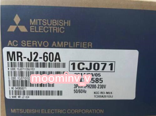 新品 MITSUBISHI/三菱 MR-J2-60A ACサーボアンプ シーケンサ 保証6ヶ月_画像1