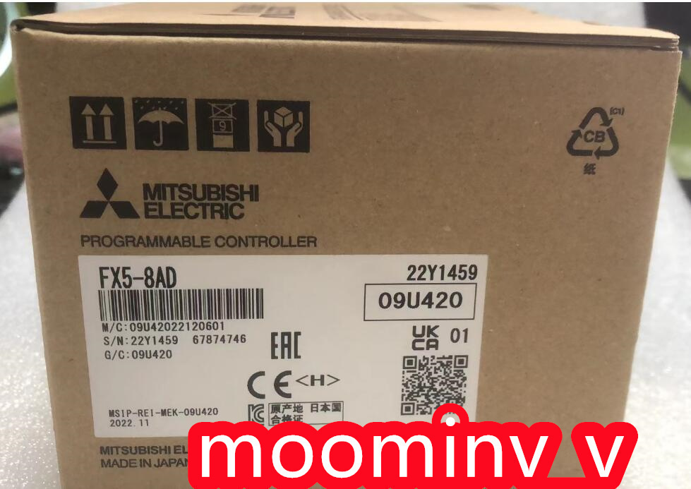 新品 MITSUBISHI/三菱電機 シーケンサ FX5-8AD 【６ヶ月保証】-