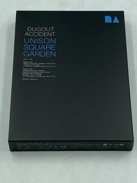【中古品】UNISON SQUARE GARDEN CD DUGOUT ACCIDENT(完全初回生産限定版) ディスク ３枚組 ZA1B-LP-9HA008の画像1