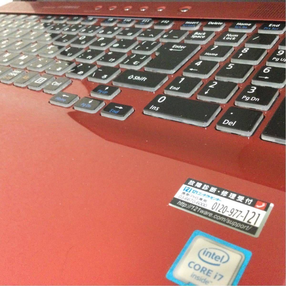 ☆超美品☆最上級Core-i7☆タッチパネル☆新品メモリ16GB&新品SSD 1TB