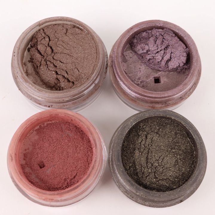  Bare Minerals тени для век и т.п. чистый latiens/ Gris ma- др. осталось половина и больше 7 позиций комплект совместно много женский bareMinerals