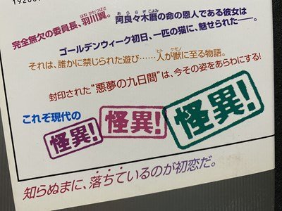 ｃ〇〇　猫物語　ネコモノガタリ 黒　西尾維新　2010年初版　講談社BOX　小説　/　M2_画像3