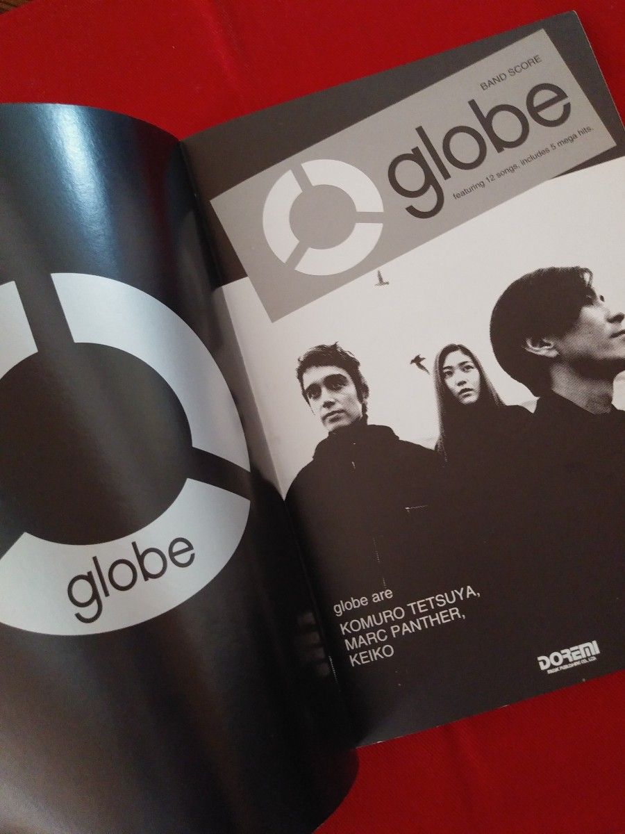 globe グローブ/ バンドスコア　楽譜本