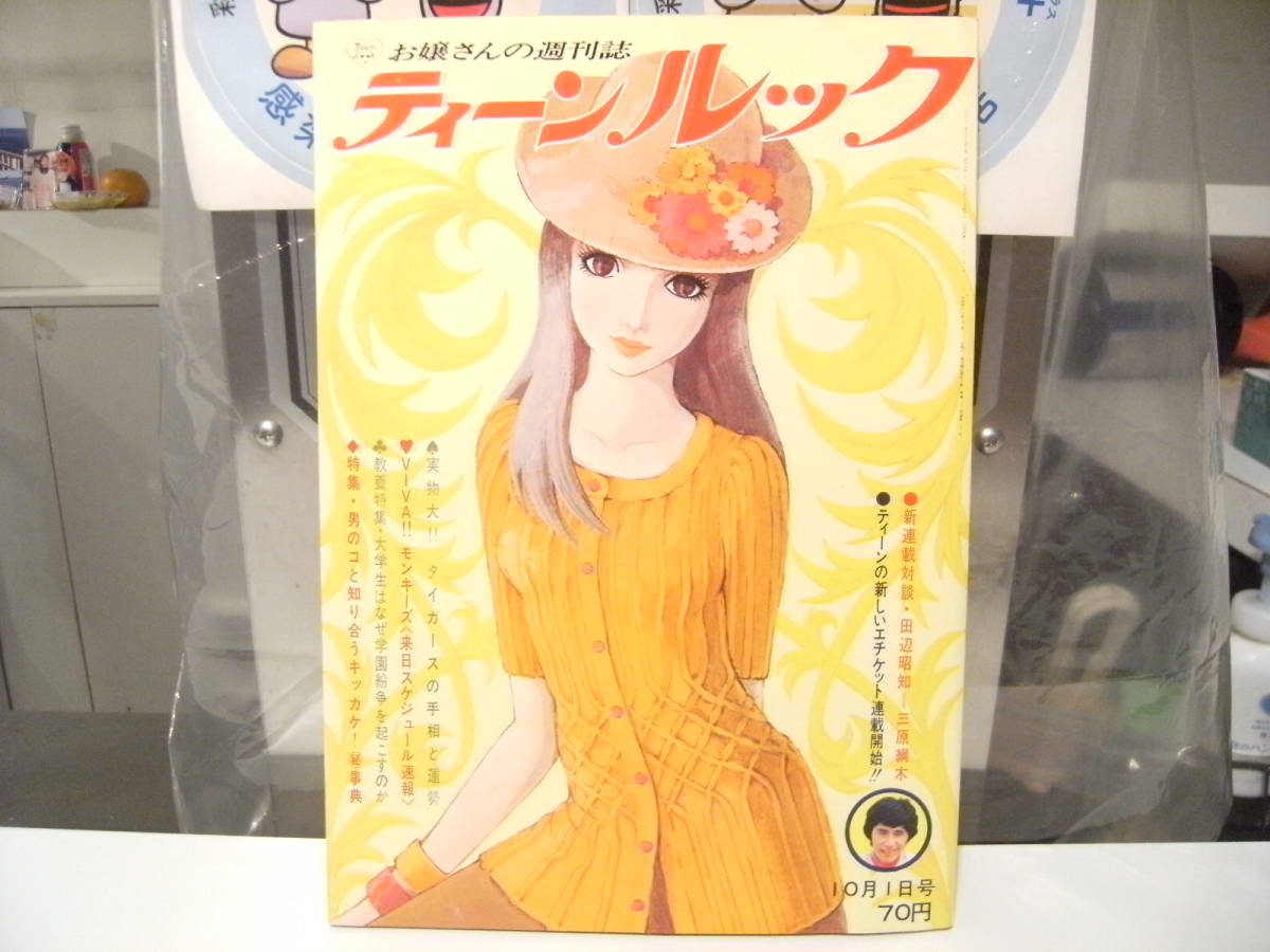 廃版★昭和レトロ★昭和43年 当時物 1968年 雑誌 ティーンルック 廃版☆昭和レトロ☆昭和43年 当時物 1968年 雑誌 ティーンルック