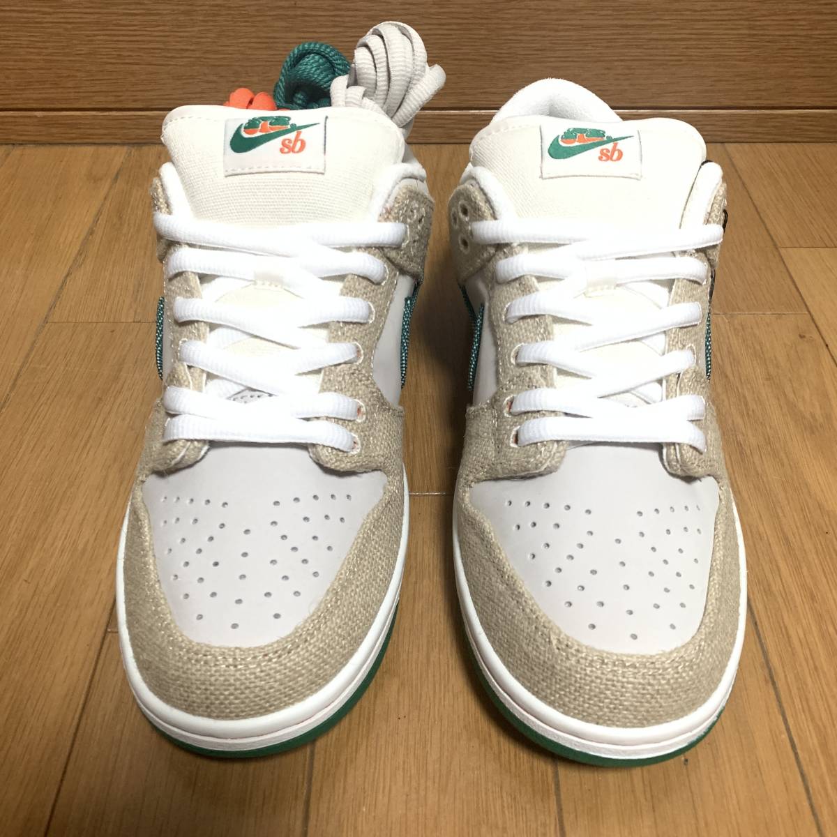 Jarritos × Nike SB Dunk Low Phantom and Malachite ハリトス