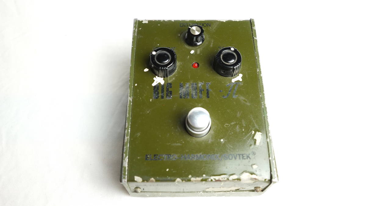 Electro Harmonix FUZZ/Sovtek Russian Big Muff Army G 品 ビッグマフ